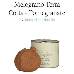 Santa Maria Novella terra-cotta pomegranate